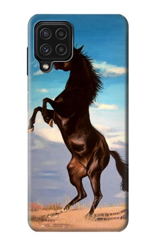 Samsung Galaxy A22 4G Hard Case Wild Black Horse