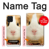 Samsung Galaxy A22 4G Hard Case Cute Guinea Pig with custom name
