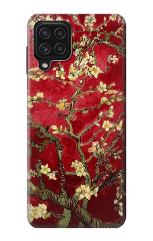 Samsung Galaxy A22 4G Hard Case Red Blossoming Almond Tree Van Gogh