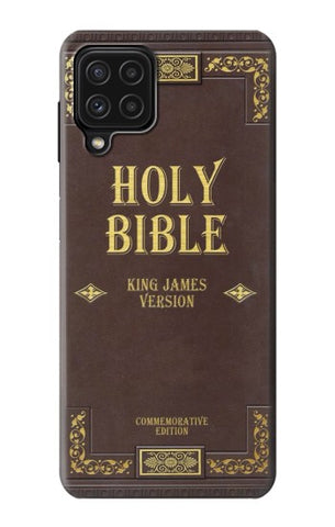 Samsung Galaxy A22 4G Hard Case Holy Bible Cover King James Version