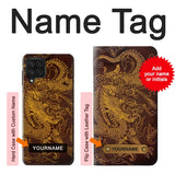 Samsung Galaxy A22 4G Hard Case Chinese Dragon with custom name
