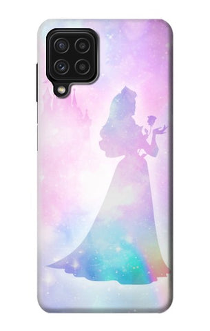 Samsung Galaxy A22 4G Hard Case Princess Pastel Silhouette