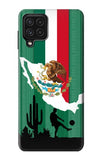 Samsung Galaxy A22 4G Hard Case Mexico Football Flag