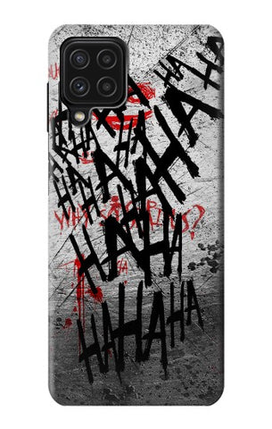 Samsung Galaxy A22 4G Hard Case Joker Hahaha Blood Splash