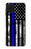 Samsung Galaxy A22 4G Hard Case Thin Blue Line USA