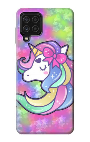 Samsung Galaxy A22 4G Hard Case Pastel Unicorn