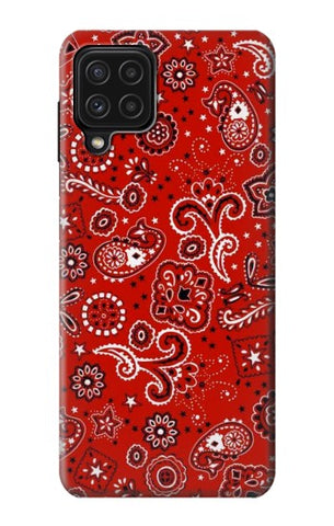 Samsung Galaxy A22 4G Hard Case Red Bandana