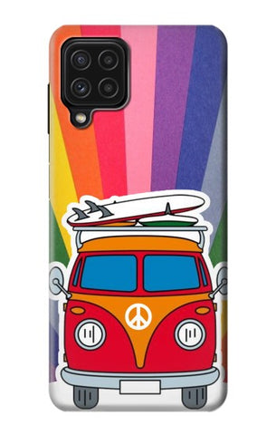 Samsung Galaxy A22 4G Hard Case Hippie Van