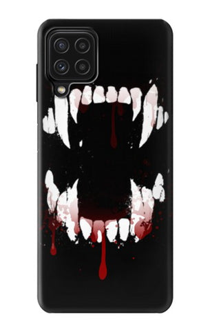 Samsung Galaxy A22 4G Hard Case Vampire Teeth Bloodstain