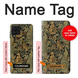Samsung Galaxy A22 4G Hard Case William Morris Forest Velvet with custom name