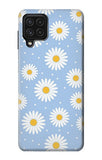 Samsung Galaxy A22 4G Hard Case Daisy Flowers Pattern
