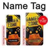 Samsung Galaxy A22 4G Hard Case Gamer Zone with custom name