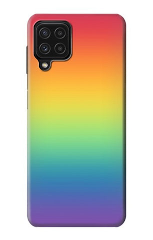 Samsung Galaxy A22 4G Hard Case LGBT Gradient Pride Flag