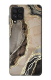 Samsung Galaxy A22 4G Hard Case Marble Gold Graphic Printed