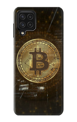 Samsung Galaxy A22 4G Hard Case Cryptocurrency Bitcoin