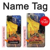 Samsung Galaxy A22 5G Hard Case Van Gogh Cafe Terrace with custom name