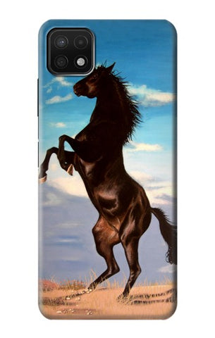 Samsung Galaxy A22 5G Hard Case Wild Black Horse