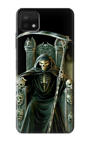 Samsung Galaxy A22 5G Hard Case Grim Reaper Skeleton King
