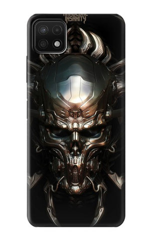 Samsung Galaxy A22 5G Hard Case Hardcore Insanity Metal Skull