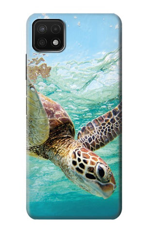 Samsung Galaxy A22 5G Hard Case Ocean Sea Turtle