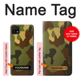 Samsung Galaxy A22 5G Hard Case Camo Camouflage Graphic Printed with custom name