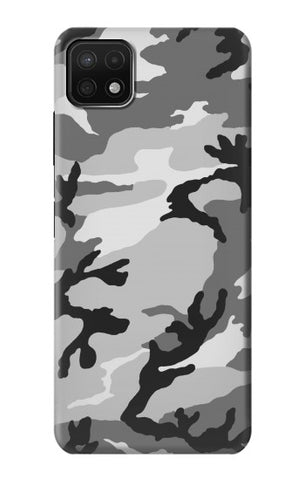 Samsung Galaxy A22 5G Hard Case Snow Camo Camouflage Graphic Printed