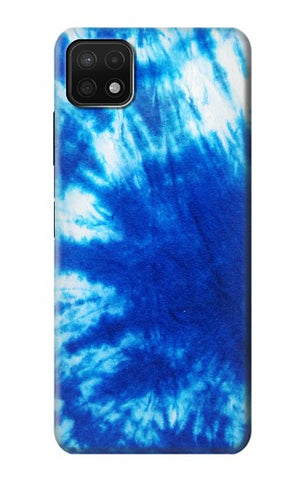 Samsung Galaxy A22 5G Hard Case Tie Dye Blue