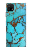 Samsung Galaxy A22 5G Hard Case Aqua Turquoise Rock