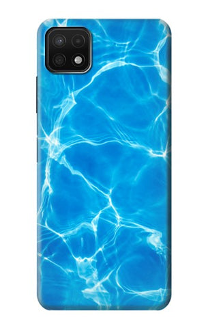 Samsung Galaxy A22 5G Hard Case Blue Water Swimming Pool