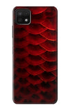 Samsung Galaxy A22 5G Hard Case Red Arowana Fish Scale