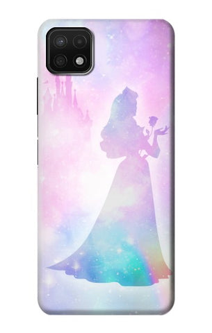 Samsung Galaxy A22 5G Hard Case Princess Pastel Silhouette