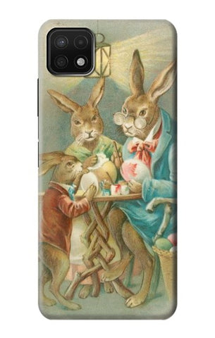 Samsung Galaxy A22 5G Hard Case Easter Rabbit Family