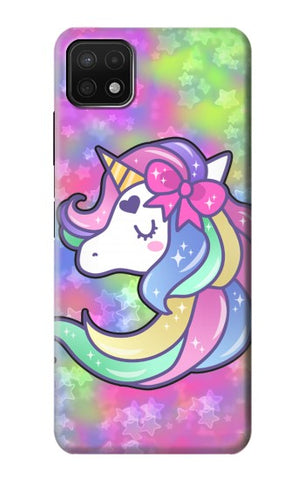 Samsung Galaxy A22 5G Hard Case Pastel Unicorn