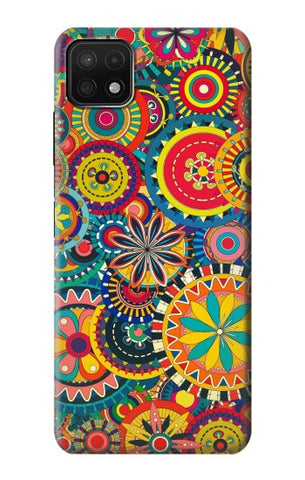 Samsung Galaxy A22 5G Hard Case Colorful Pattern