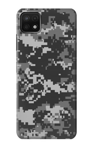 Samsung Galaxy A22 5G Hard Case Urban Black Camouflage