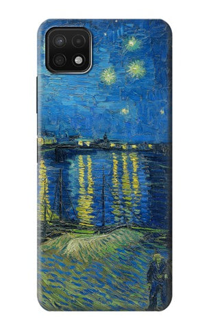 Samsung Galaxy A22 5G Hard Case Van Gogh Starry Night Over Rhone