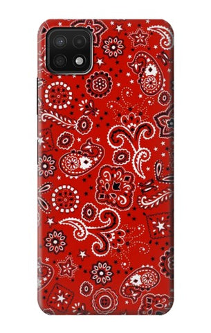 Samsung Galaxy A22 5G Hard Case Red Bandana