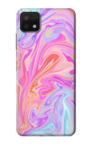 Samsung Galaxy A22 5G Hard Case Digital Art Colorful Liquid