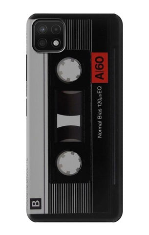 Samsung Galaxy A22 5G Hard Case Vintage Cassette Tape
