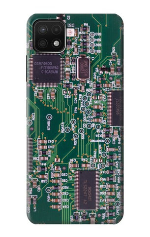 Samsung Galaxy A22 5G Hard Case Electronics Circuit Board Graphic