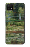 Samsung Galaxy A22 5G Hard Case Claude Monet Footbridge and Water Lily Pool
