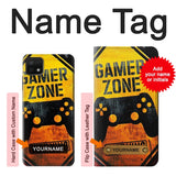 Samsung Galaxy A22 5G Hard Case Gamer Zone with custom name