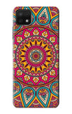 Samsung Galaxy A22 5G Hard Case Hippie Art Pattern