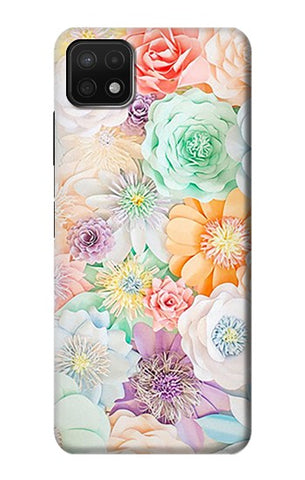 Samsung Galaxy A22 5G Hard Case Pastel Floral Flower