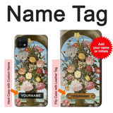 Samsung Galaxy A22 5G Hard Case Vase of Flowers with custom name