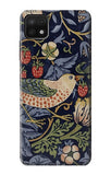 Samsung Galaxy A22 5G Hard Case William Morris Strawberry Thief Fabric