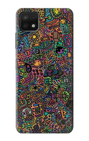 Samsung Galaxy A22 5G Hard Case Psychedelic Art