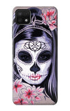 Samsung Galaxy A22 5G Hard Case Sugar Skull Steam Punk Girl Gothic