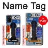 Samsung Galaxy A02s, M02s Hard Case Payphone with custom name