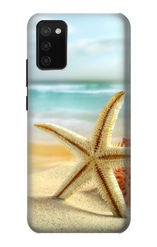 Samsung Galaxy A02s, M02s Hard Case Starfish on the Beach